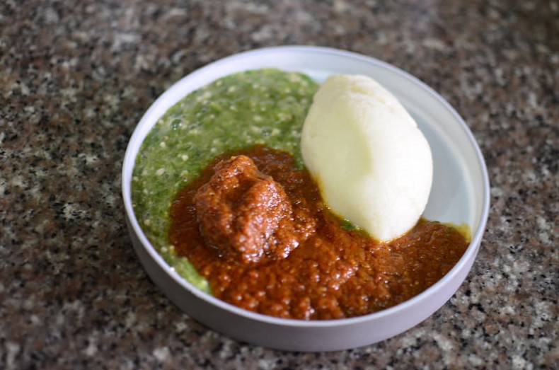 To Father With Love: Pounded Yam, Okro & Stew - Kitchen Butterfly