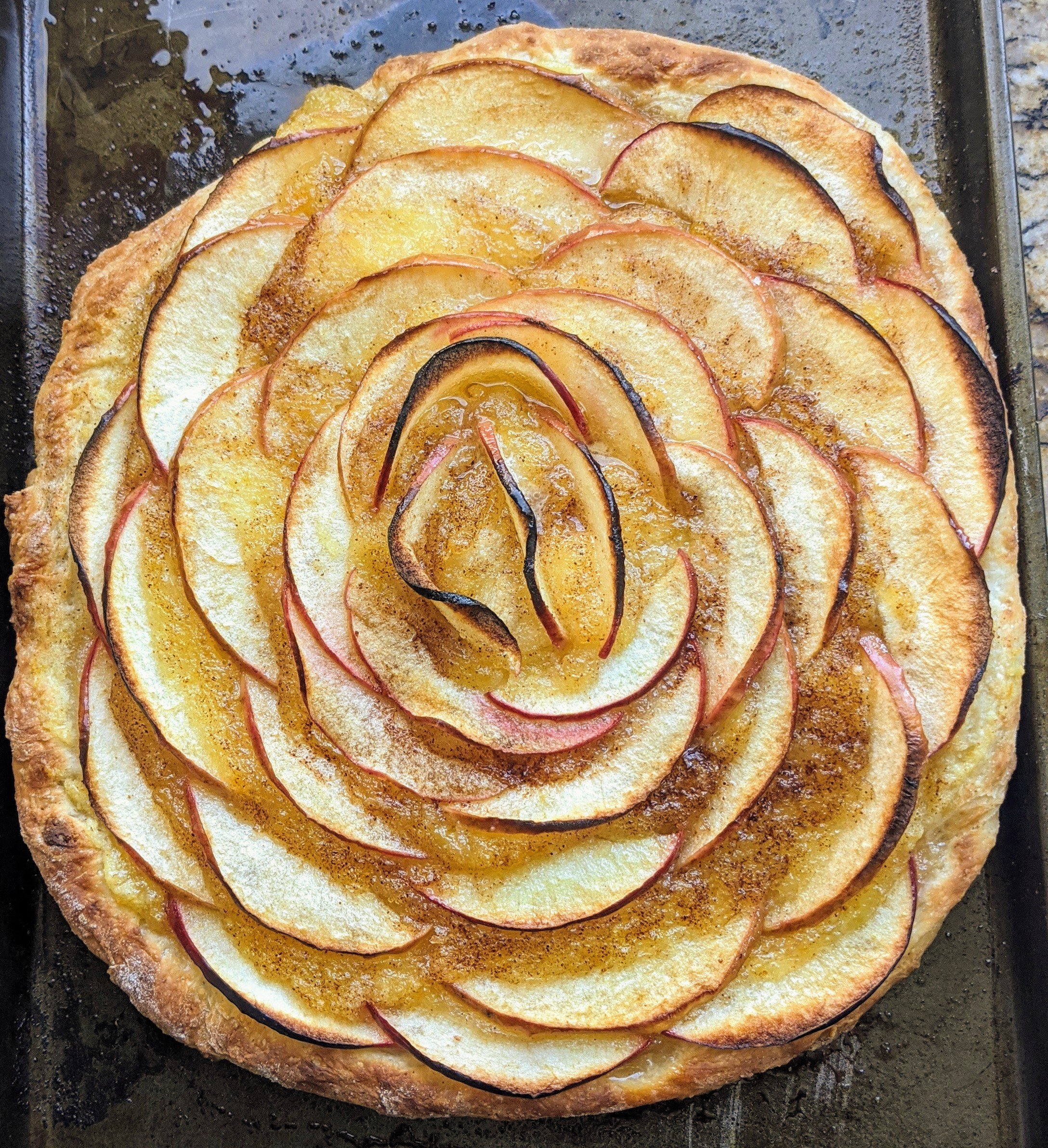 
  Lemon & Apple Galette de Pérouges