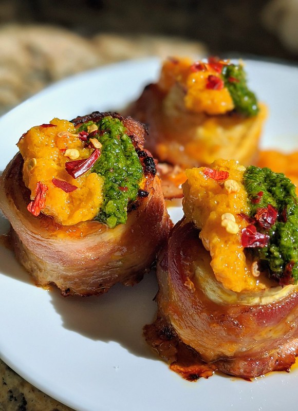 
  Bacon-Wrapped Plantains